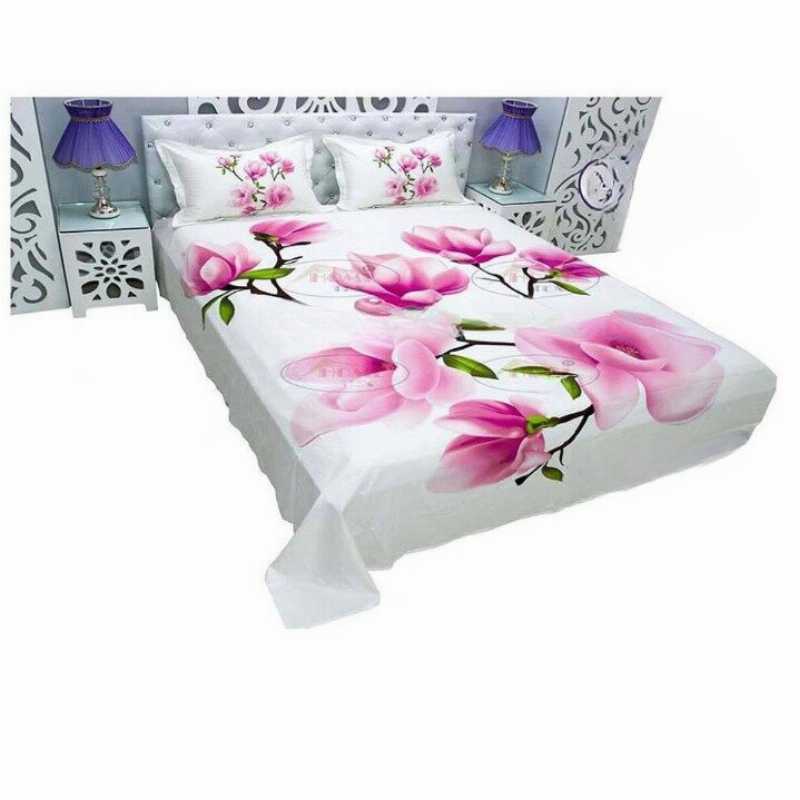 Buy White Color King Size Bed Sheet in Bangladesh Home & Decoration